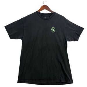 Lurking Class by Sketchy Tank Men's Large Black Grim Reaper Graphic T-Shirt